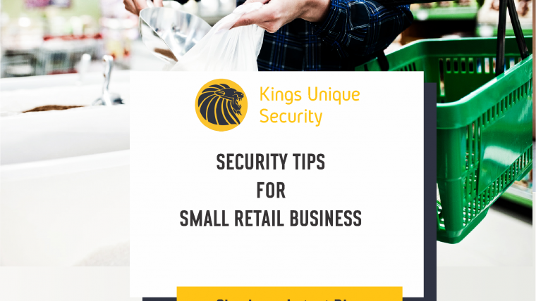 SECURITY TIPS FOR SMALL RETAIL BUSINESS