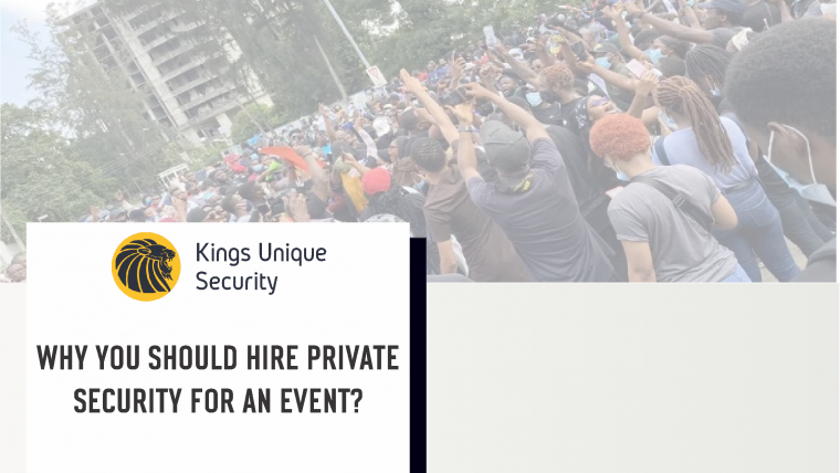 Why You Should Hire Private Security for an Event?
