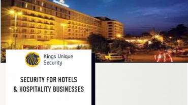 Security for Hotels & Hospitality Businesses