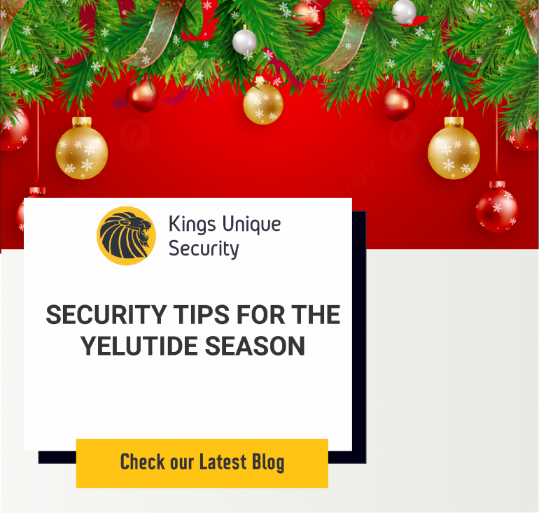 SECURITY TIPS FOR THE YULETIDE SEASON