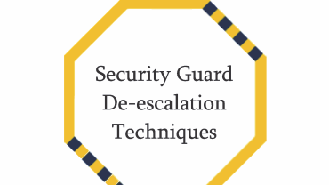 Security Guard De-escalation Techniques