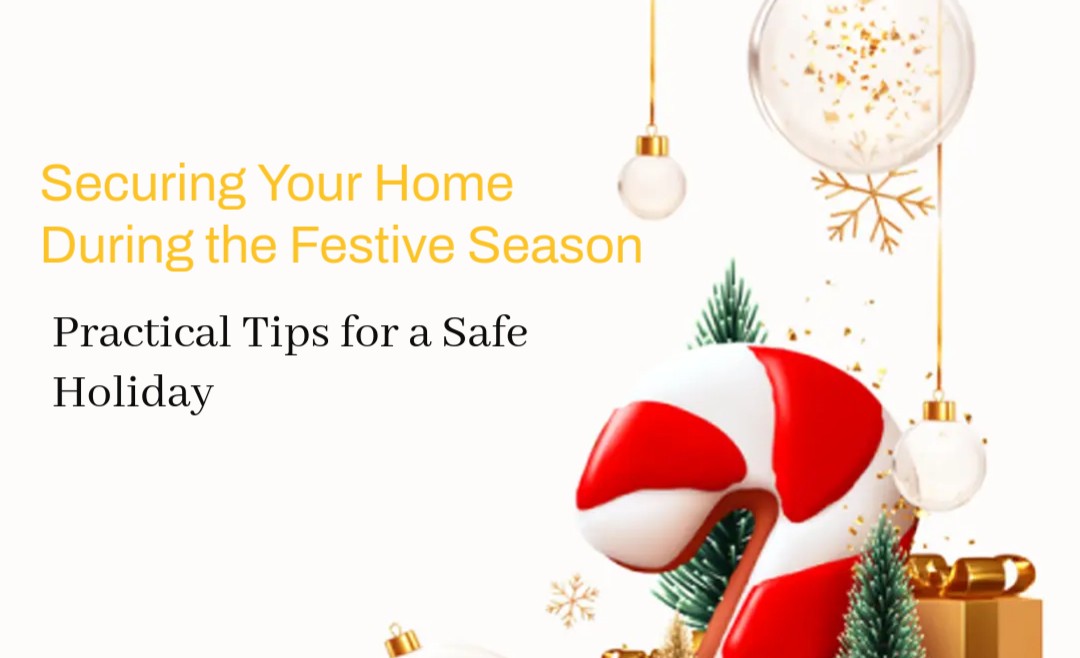 SECURING YOUR HOME DURING THE FESTIVE SEASON: PRACTICAL TIPS FOR A SAFE HOLIDAY